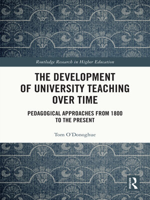 cover image of The Development of University Teaching Over Time